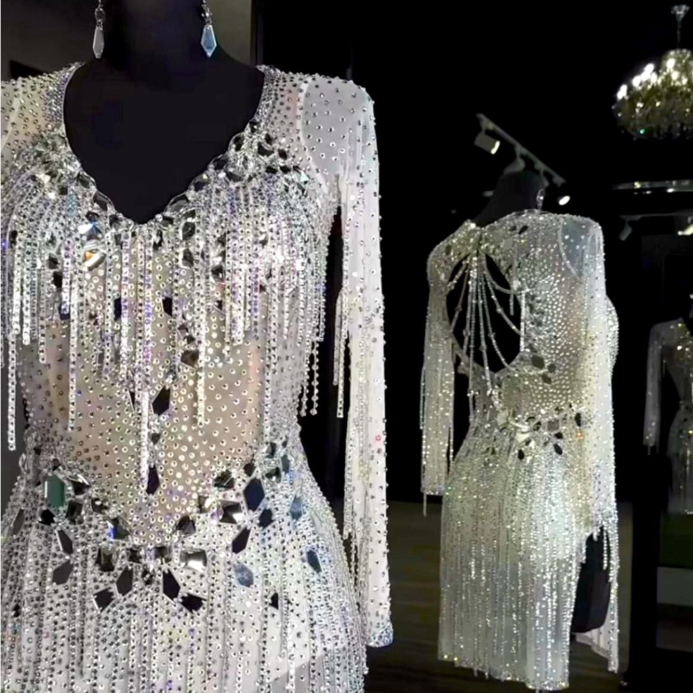 ARTI LATIN DANCE COMPETITION DRESS SIZE XS USED once. No offers. Price is FIRM